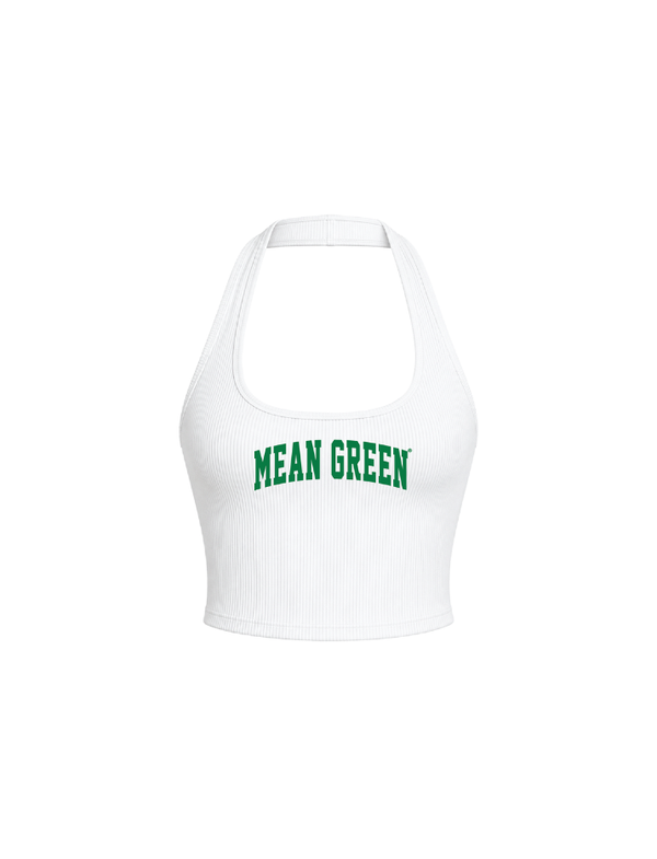 University of North Texas Rib Halter Tank