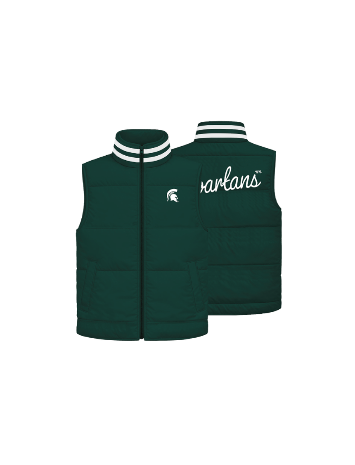 Michigan State University Puffer Vest