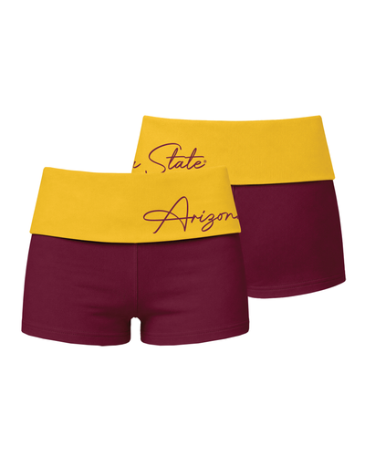 Arizona State University Sporty Foldover Short