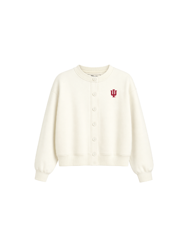 Indiana University Button Up Cardigan