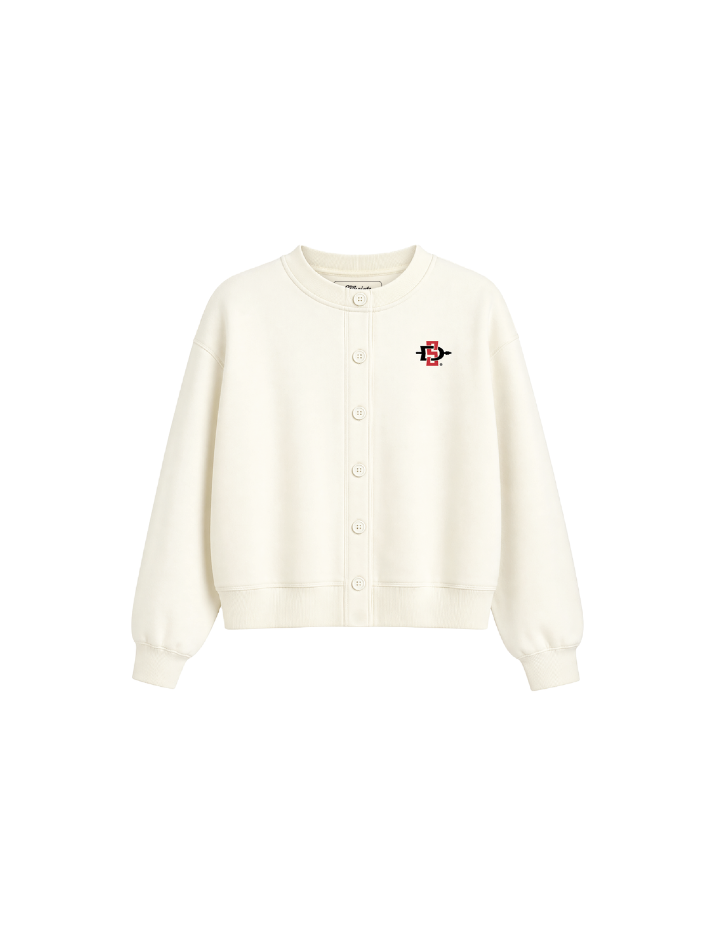 San Diego State University Button Up Cardigan