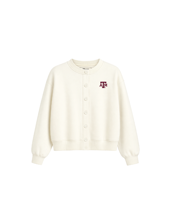 Texas A&M Button Up Cardigan