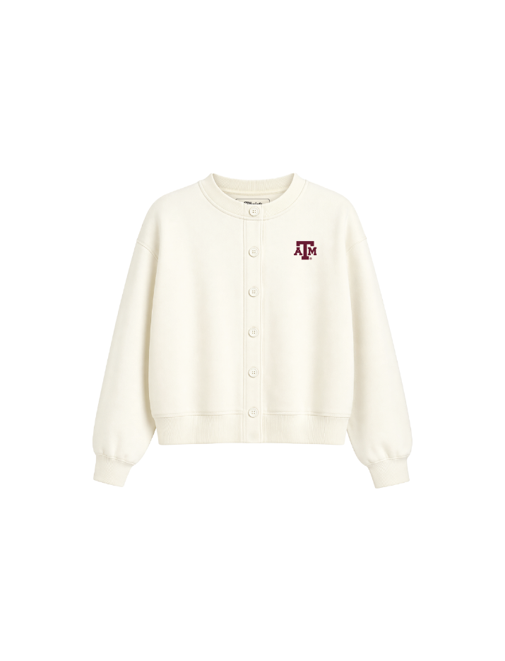 Texas A&M Button Up Cardigan