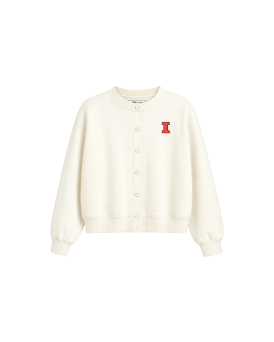 University of Illinois Button Up Cardigan