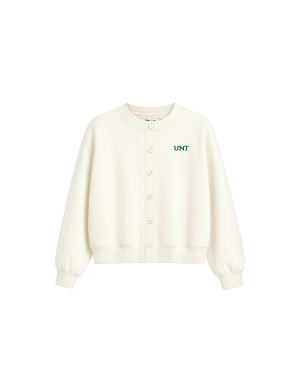 University of North Texas Button Up Cardigan