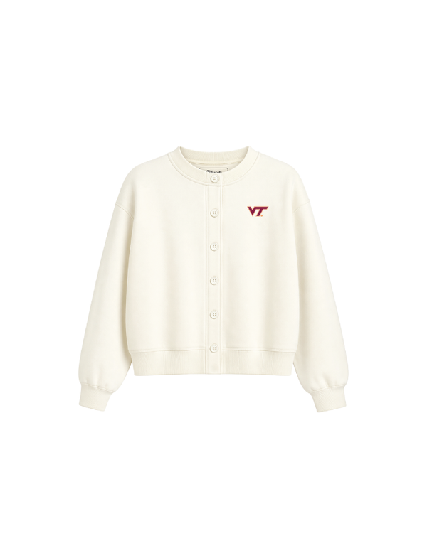 Virginia Tech Button Up Cardigan