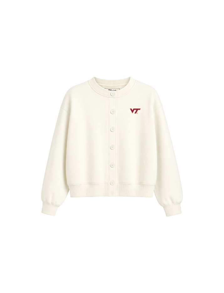 Virginia Tech Button Up Cardigan