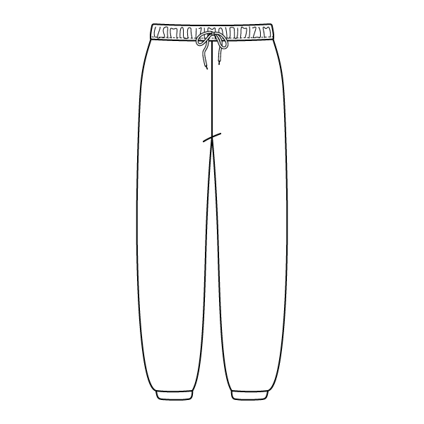Drop Cut Fleece Sweatpants