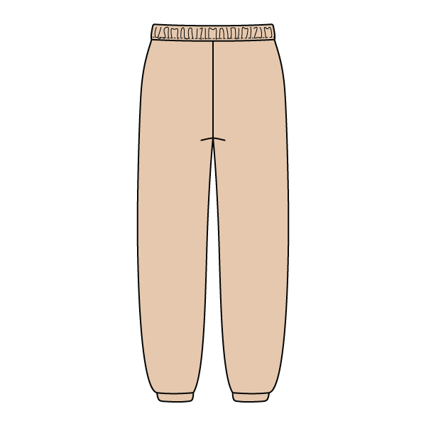 Drop Cut Fleece Sweatpants