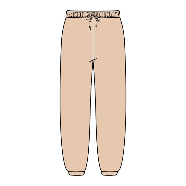 Drop Cut Fleece Sweatpants