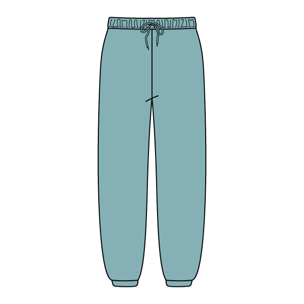 Drop Cut Fleece Sweatpants