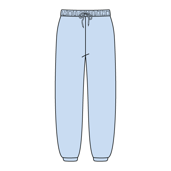 Drop Cut Fleece Sweatpants