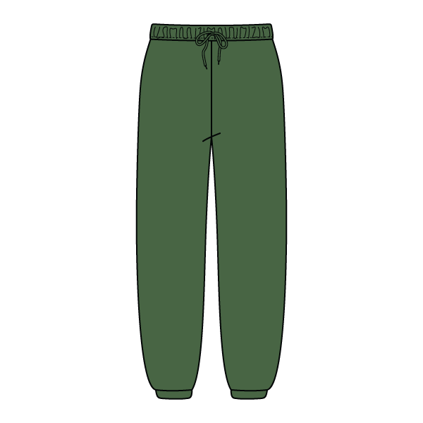 Drop Cut Fleece Sweatpants