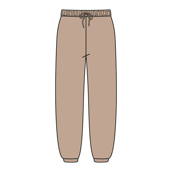 Drop Cut Fleece Sweatpants
