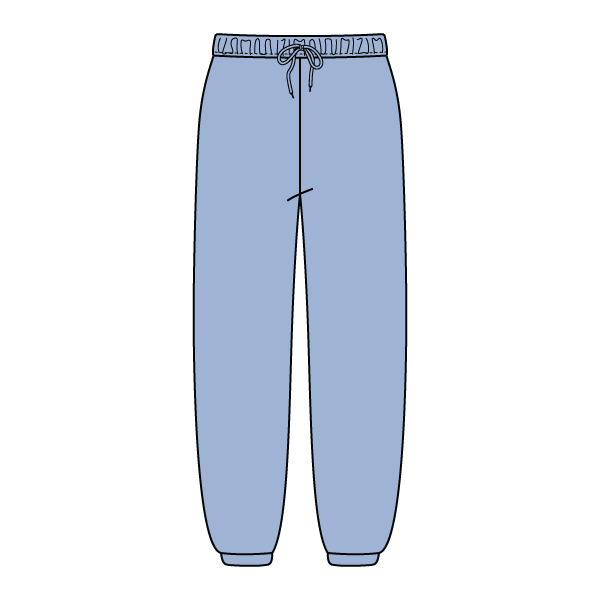 Drop Cut Fleece Sweatpants