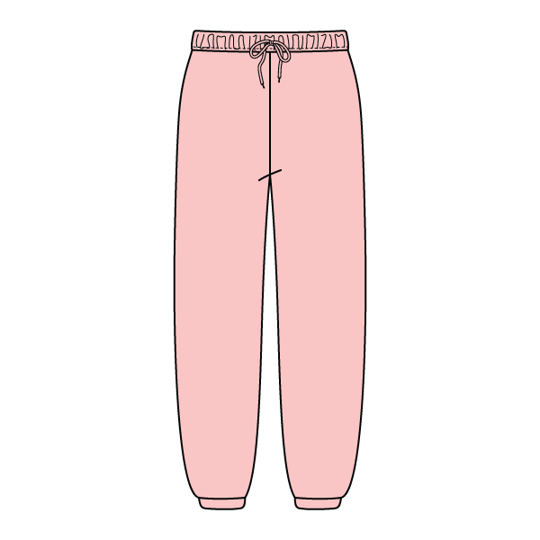 Drop Cut Fleece Sweatpants