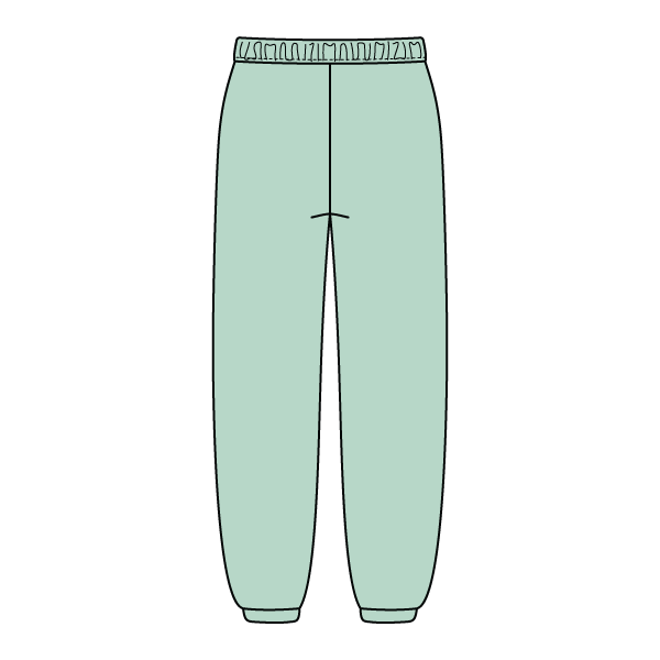 Drop Cut Fleece Sweatpants