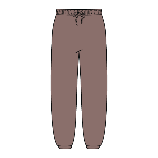 Drop Cut Fleece Sweatpants