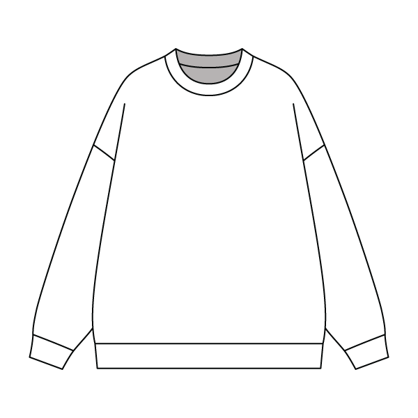 The Drop Cut Fleece Crewneck Sweatshirt - The Collegiate Lineup