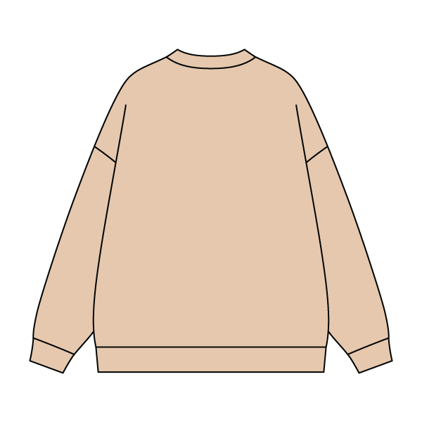 The Drop Cut Fleece Crewneck Sweatshirt - The Collegiate Lineup