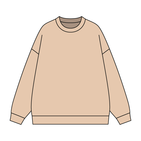 The Drop Cut Fleece Crewneck Sweatshirt - The Collegiate Lineup