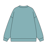 The Drop Cut Fleece Crewneck Sweatshirt - The Collegiate Lineup