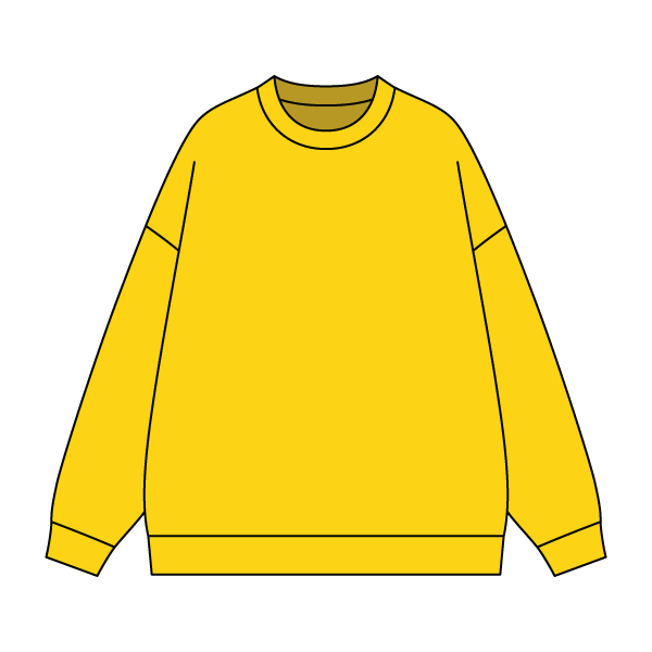 The Drop Cut Fleece Crewneck Sweatshirt - The Collegiate Lineup