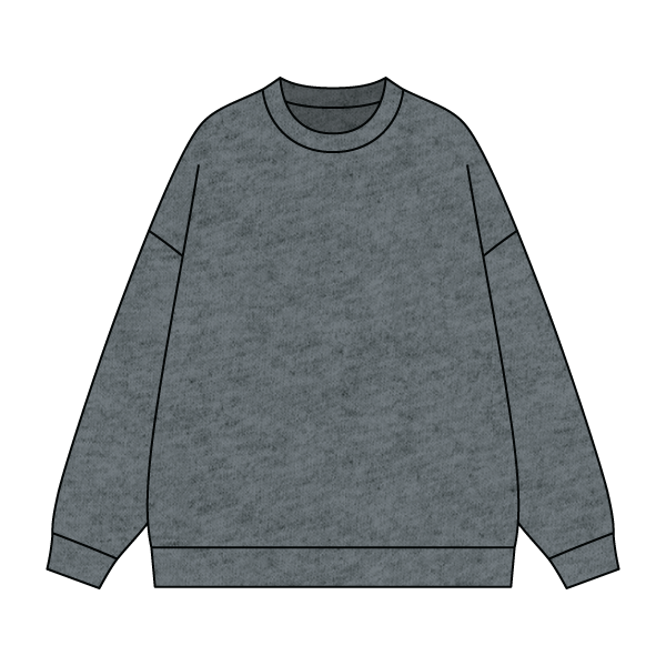The Drop Cut Fleece Crewneck Sweatshirt - The Collegiate Lineup