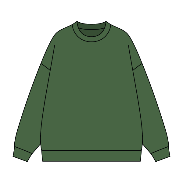 The Drop Cut Fleece Crewneck Sweatshirt - The Collegiate Lineup
