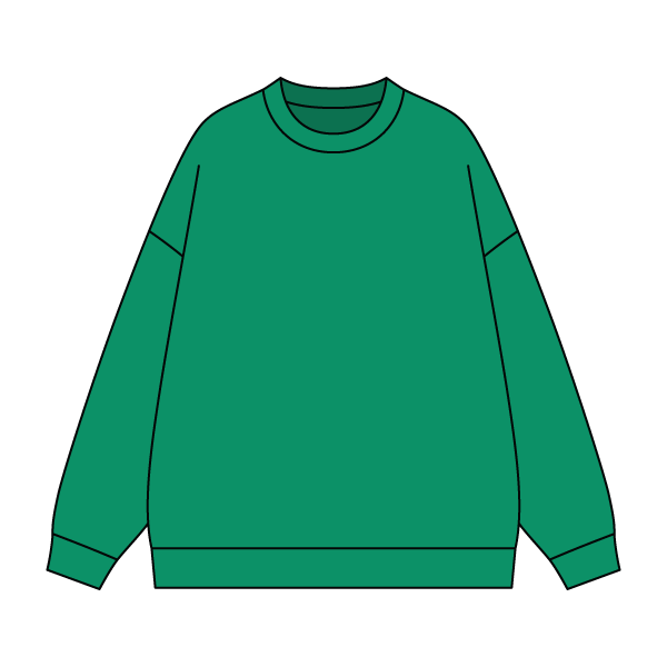 The Drop Cut Fleece Crewneck Sweatshirt - The Collegiate Lineup
