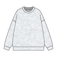 The Drop Cut Fleece Crewneck Sweatshirt - The Collegiate Lineup