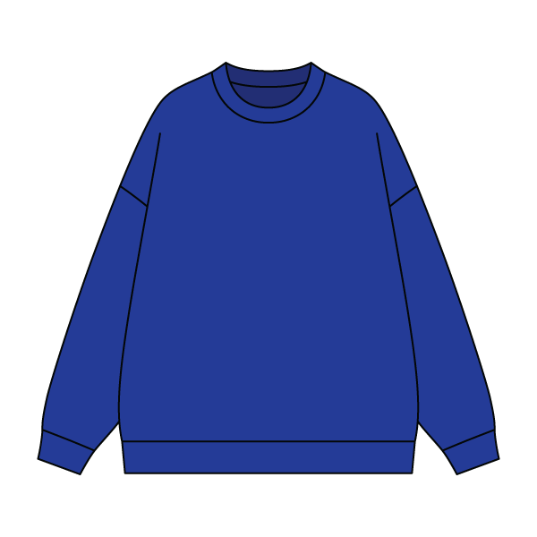 The Drop Cut Fleece Crewneck Sweatshirt - The Collegiate Lineup