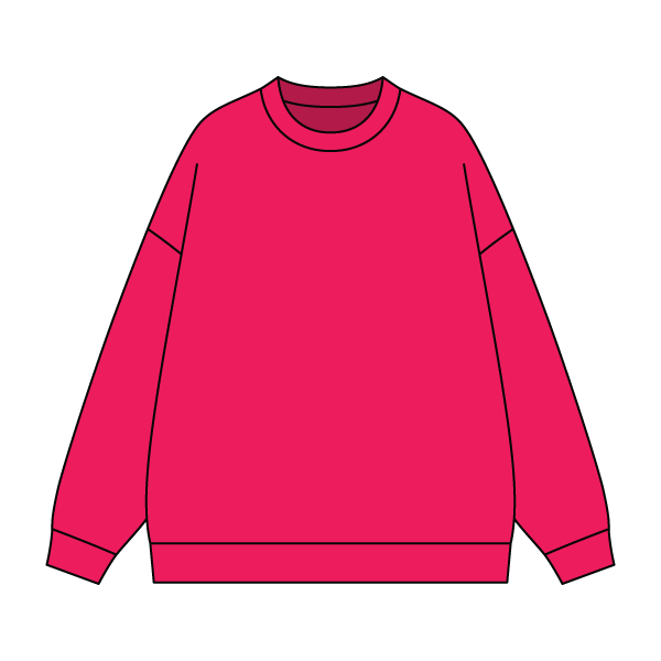 The Drop Cut Fleece Crewneck Sweatshirt - The Collegiate Lineup