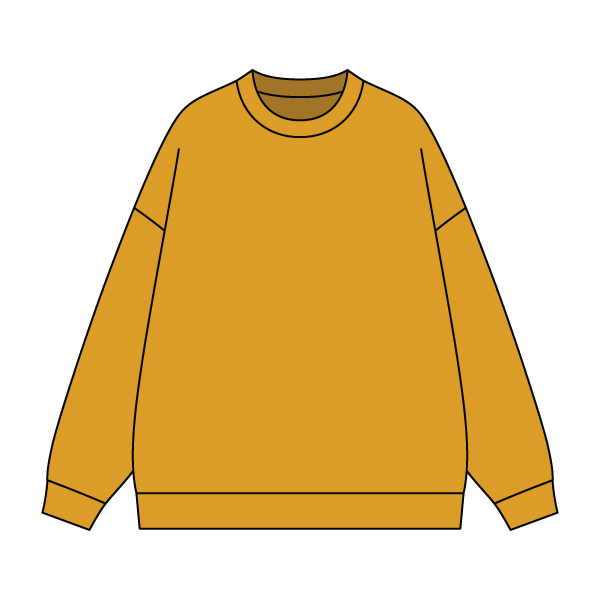 The Drop Cut Fleece Crewneck Sweatshirt - The Collegiate Lineup