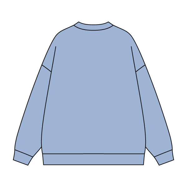 The Drop Cut Fleece Crewneck Sweatshirt - The Collegiate Lineup