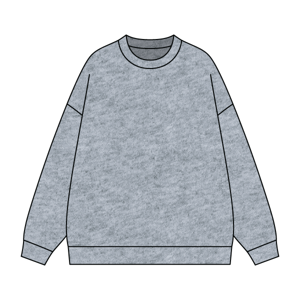 The Drop Cut Fleece Crewneck Sweatshirt - The Collegiate Lineup