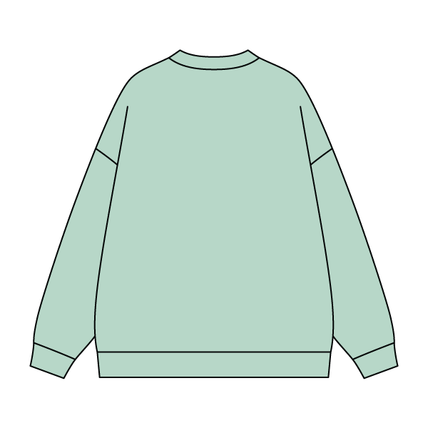 The Drop Cut Fleece Crewneck Sweatshirt - The Collegiate Lineup