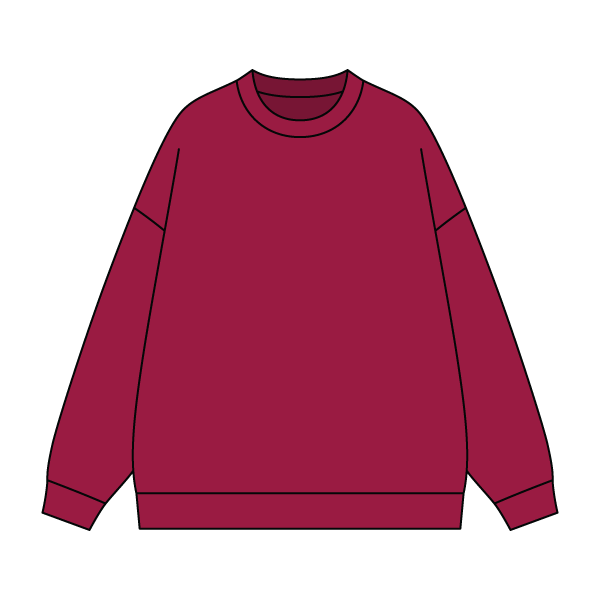 The Drop Cut Fleece Crewneck Sweatshirt - The Collegiate Lineup