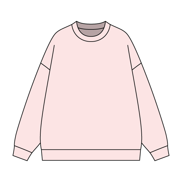 The Drop Cut Fleece Crewneck Sweatshirt - The Collegiate Lineup