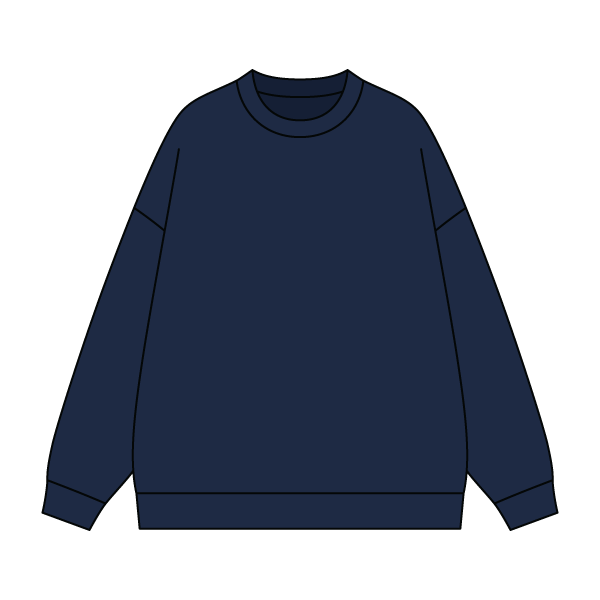 The Drop Cut Fleece Crewneck Sweatshirt - The Collegiate Lineup