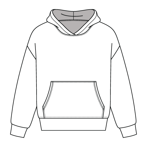 Women’s Heavyweight Fleece Boxy Hoodie