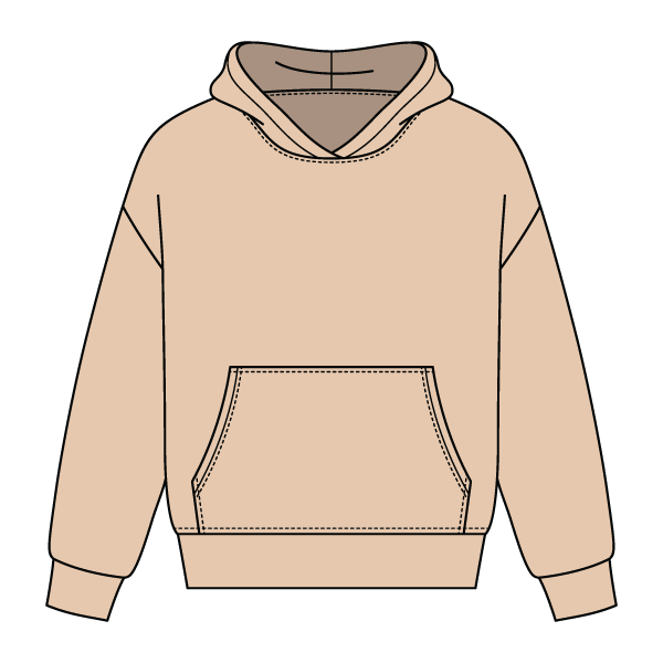 Women’s Heavyweight Fleece Boxy Hoodie