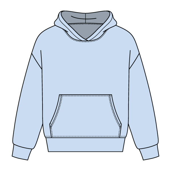 Women’s Heavyweight Fleece Boxy Hoodie