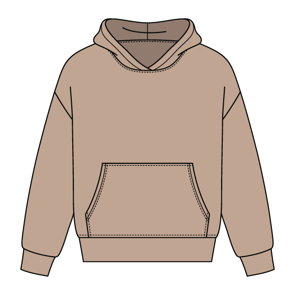 Women’s Heavyweight Fleece Boxy Hoodie