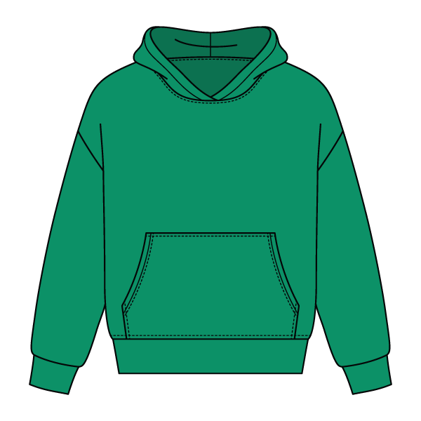 Women’s Heavyweight Fleece Boxy Hoodie