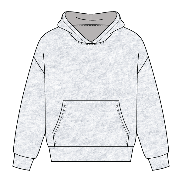 Women’s Heavyweight Fleece Boxy Hoodie