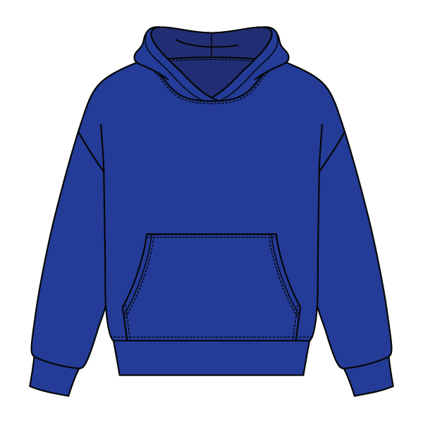 Women’s Heavyweight Fleece Boxy Hoodie