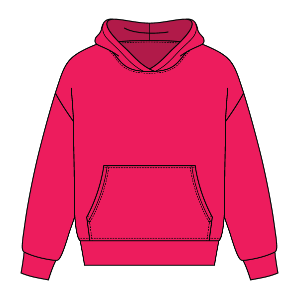 Women’s Heavyweight Fleece Boxy Hoodie