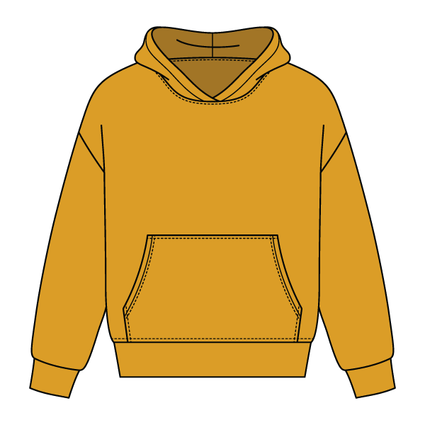 Women’s Heavyweight Fleece Boxy Hoodie