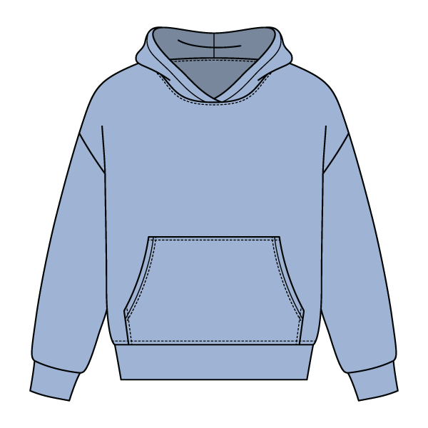 Women’s Heavyweight Fleece Boxy Hoodie